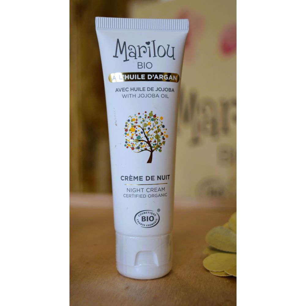 Crème de nuit à l'huile d'argan
