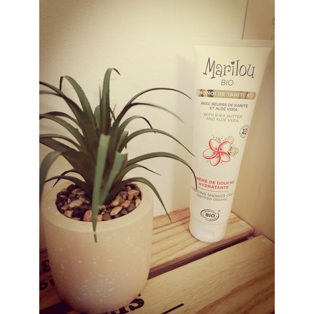 Crème douche hydratante monoï