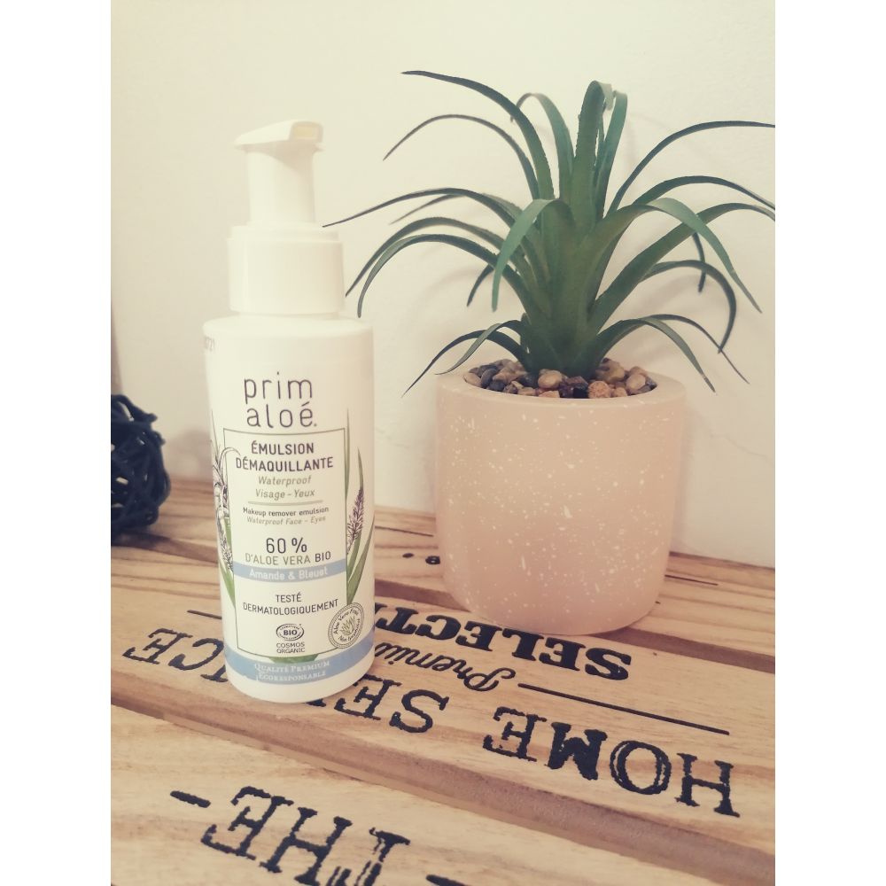 Emulsion Démaquillante Waterproof 60% Aloé Vera