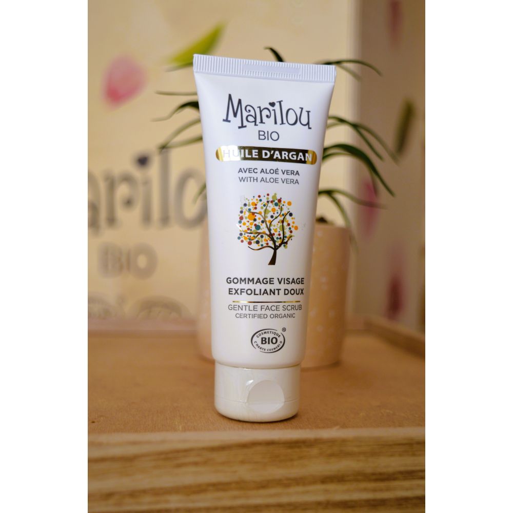 Gommage visage à l'huile d'argan 75 ml