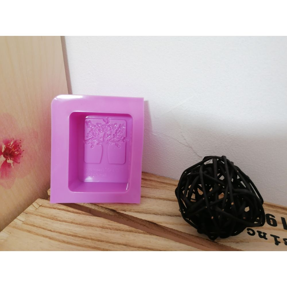 Moule silicone Carré arbre