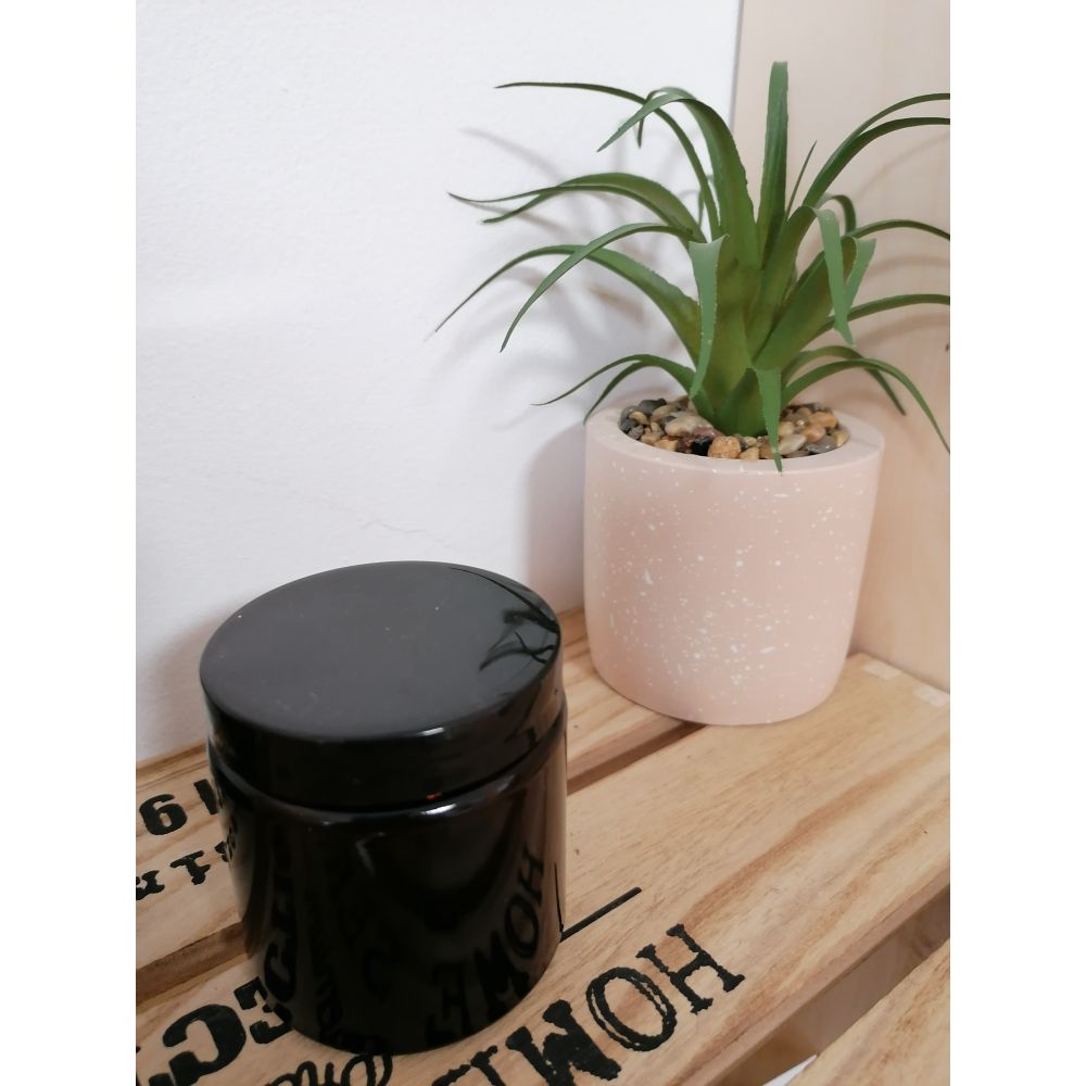 Pot 120 ml verre marron