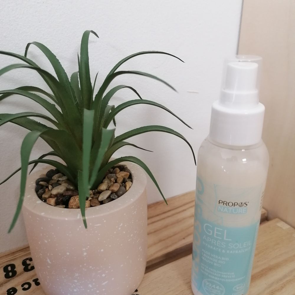 Gel après soleil