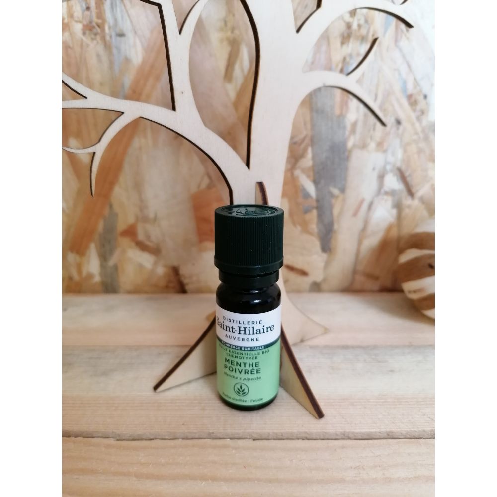 Huile essentielle menthe poivrée