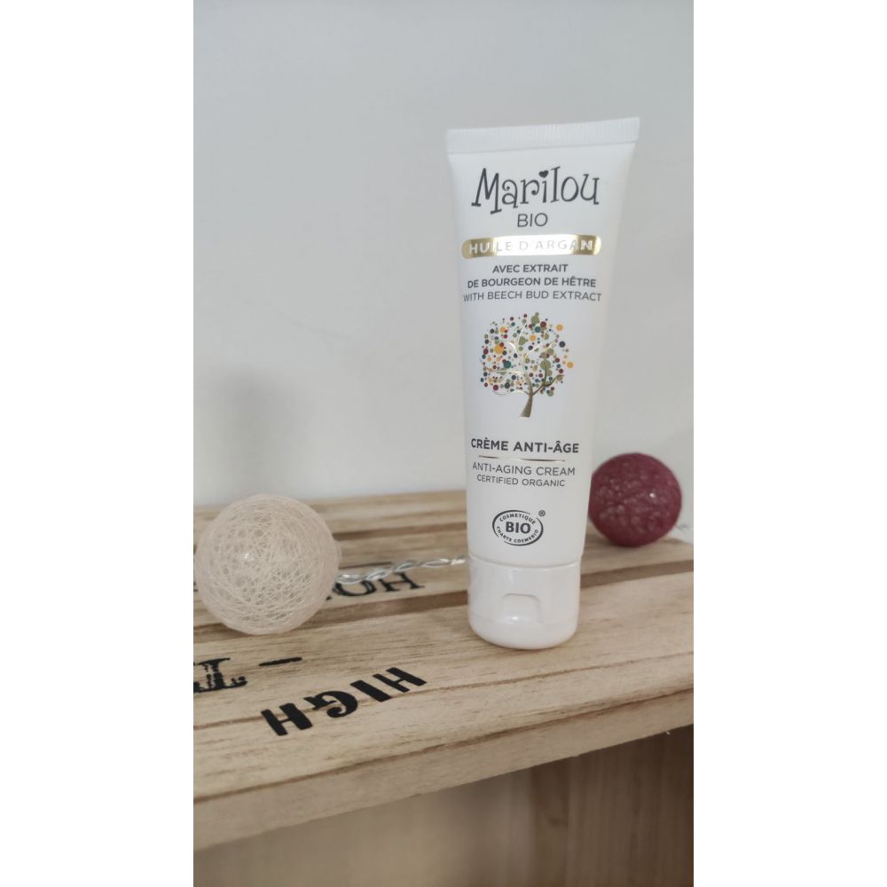 Crème anti-âge à l'huile d'argan